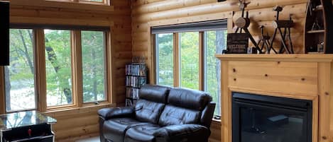 Smart TV, video games, DVD player, video library