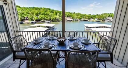 Sunset Lakefront Retreat with Luxe Upgrades