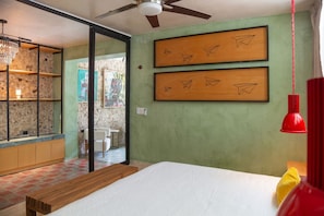 Desk, iron/ironing board, WiFi, bed sheets - Casa Ya’ax | Colonial house, private pool & garden (Merida)