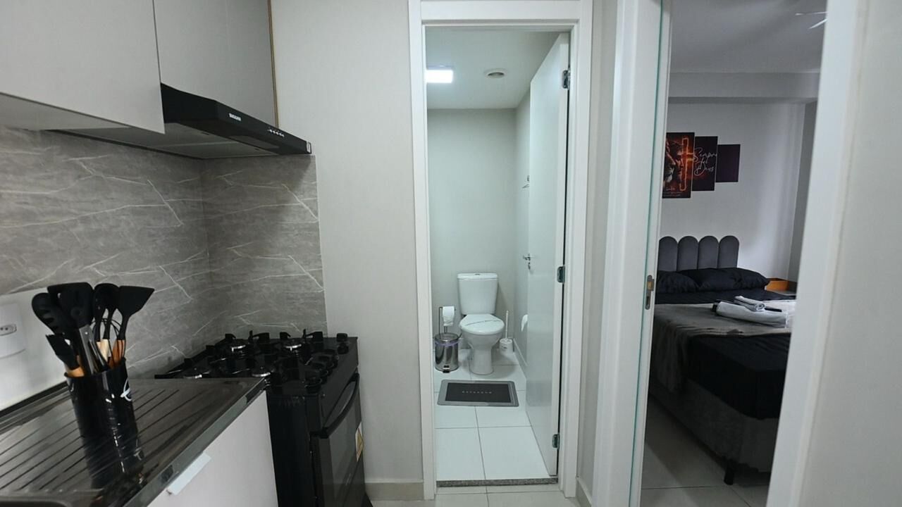 1 quarto, acesso à internet, roupa de cama