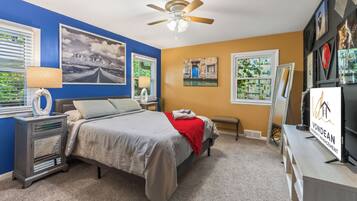 3 bedrooms, iron/ironing board, free WiFi, bed sheets