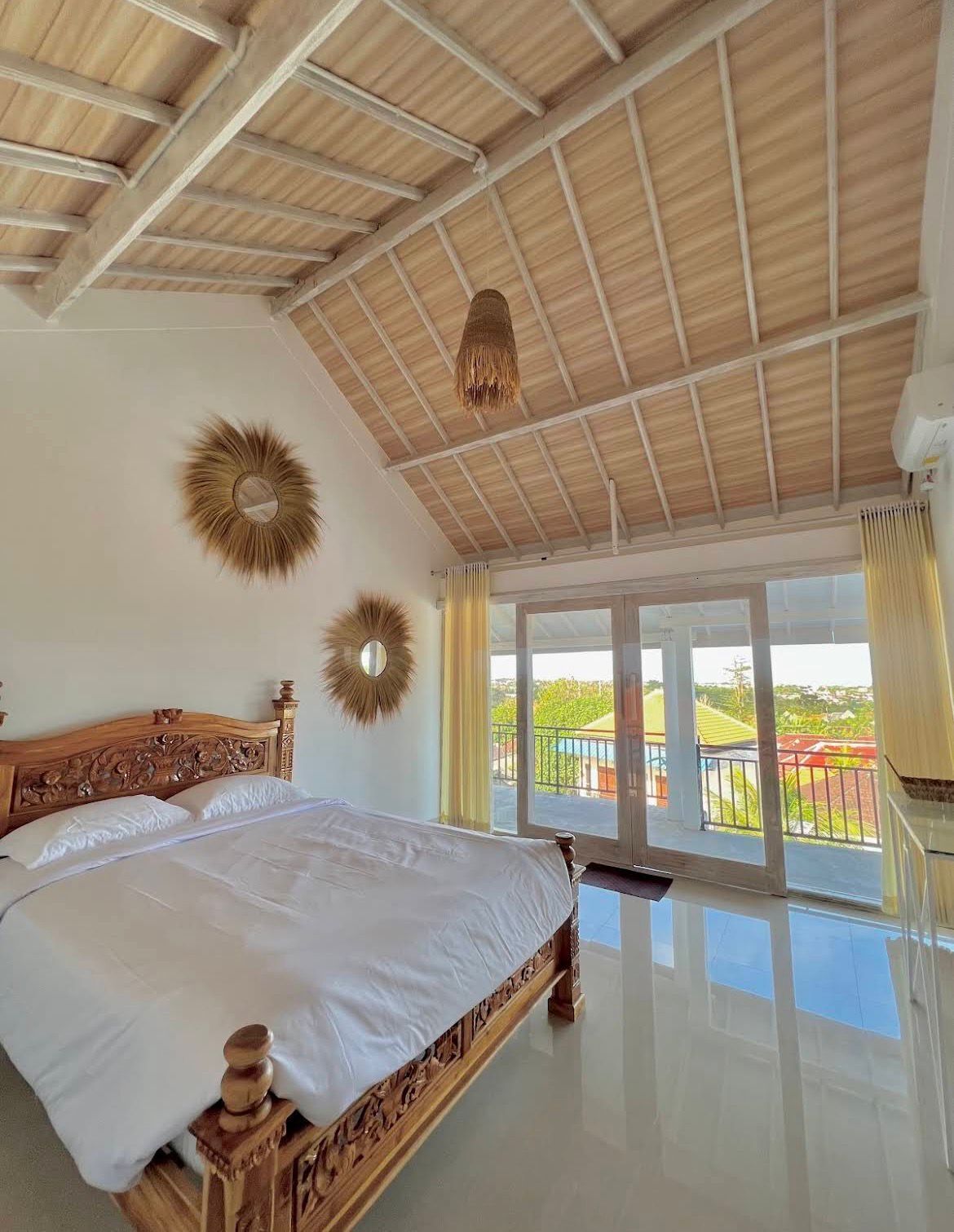 Tweepersoonskamer, uitzicht op stad | Interieur