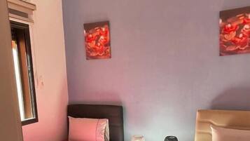 Familienapartment, Balkon, Gartenblick