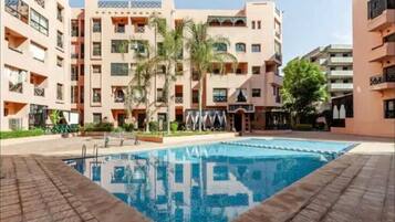 Family Apartment, Balcony, Garden View | Pool