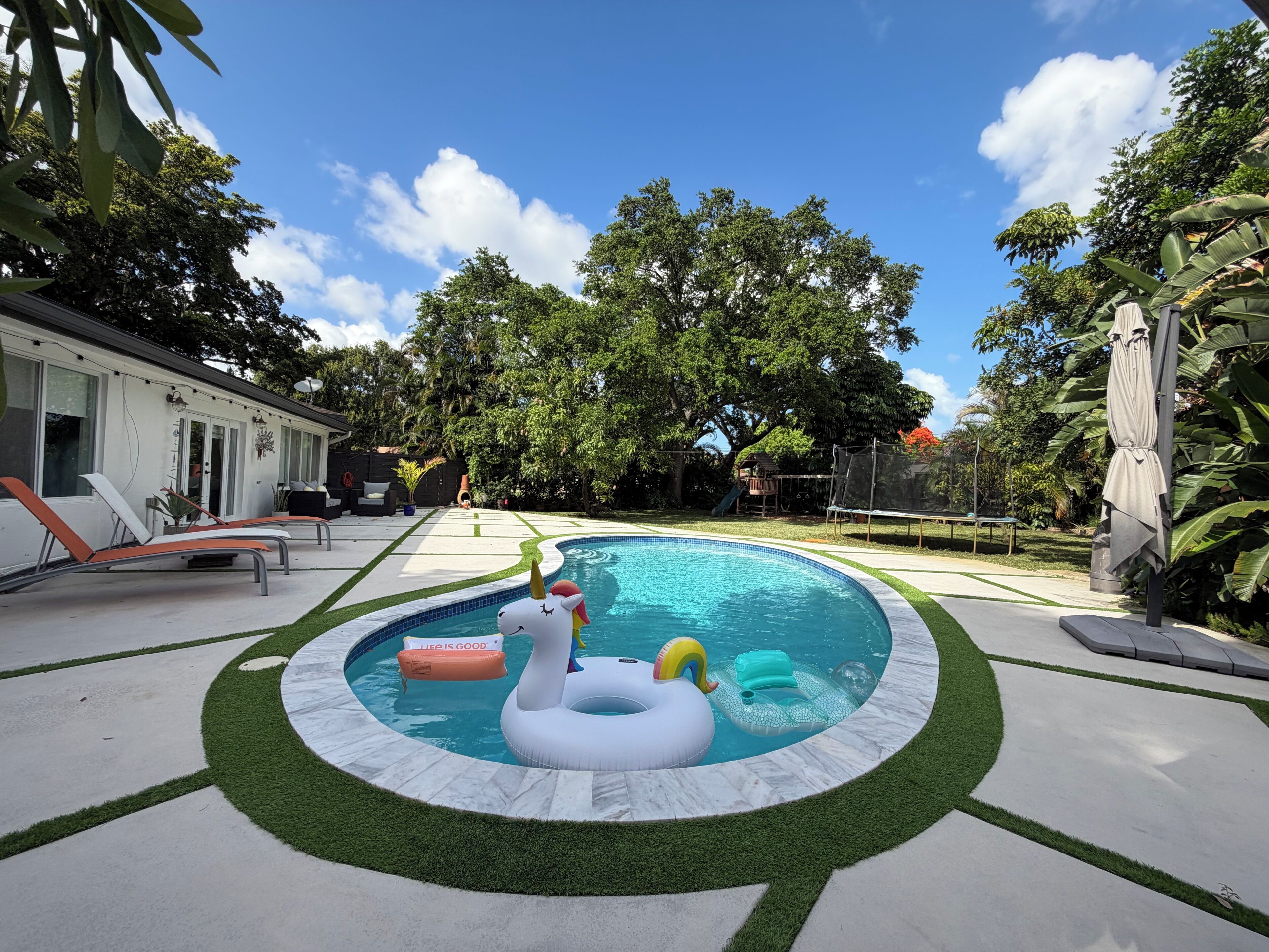 Outdoor pool