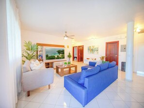 House, Multiple Bedrooms, Private Pool | Living area - Cozy 7BR Villa BIG Pool Close to Beach! (Sosúa)