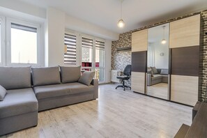 Living area - Spodek Comfort Studio (Katowice)
