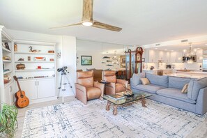 TV - Sand Dollar 3-305: Direct Oceanfront 3/2 Condo, Luxury in St. Augustine Beach! (St. Augustine)
