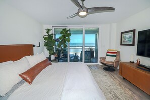 3 bedrooms, iron/ironing board, free WiFi, bed sheets - Sand Dollar 3-305: Direct Oceanfront 3/2 Condo, Luxury in St. Augustine Beach! (St. Augustine)