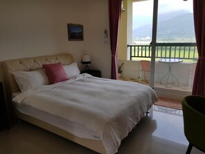 ห้องคอมฟอร์ทด ับเบิล, ระเบียง, วิวภูเขา