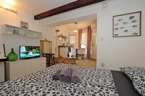 1 quarto, Wi-Fi, roupa de cama