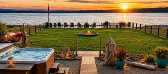 Beachfront I Hot Tub | EV Charger | Fire Pit