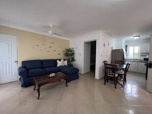 Living area - Garden Condos 48 - Friendly 1BR Apt, Sosua Center! (Sosúa)