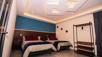 Quarto casal, sacada, vista para o vale