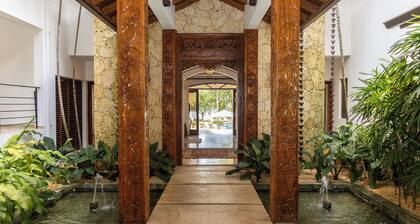 Casa Delmar: Private Beachfront Estate with Chef, 2 Butlers ,Staff & Ocean Views