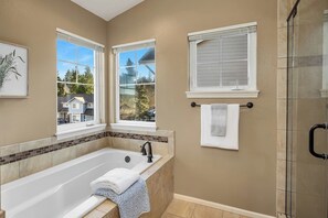 Shower, hair dryer