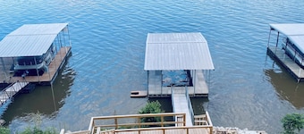 Bring your boat!  Your  private dock and boat slip at Lake of the Ozarks!
