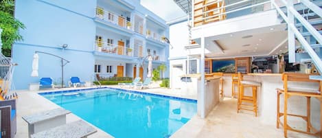 Apartment, 1 Bedroom, Accessible, Patio | Pool | Outdoor pool