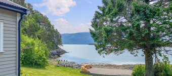 Splendida casa a øydegard con vista sul porto.