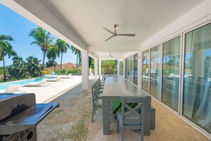 Villa, 5 Bedrooms, Accessible, Private Pool | Outdoor dining - 5BR Hispaniola Villa in Sosua (Sosúa)