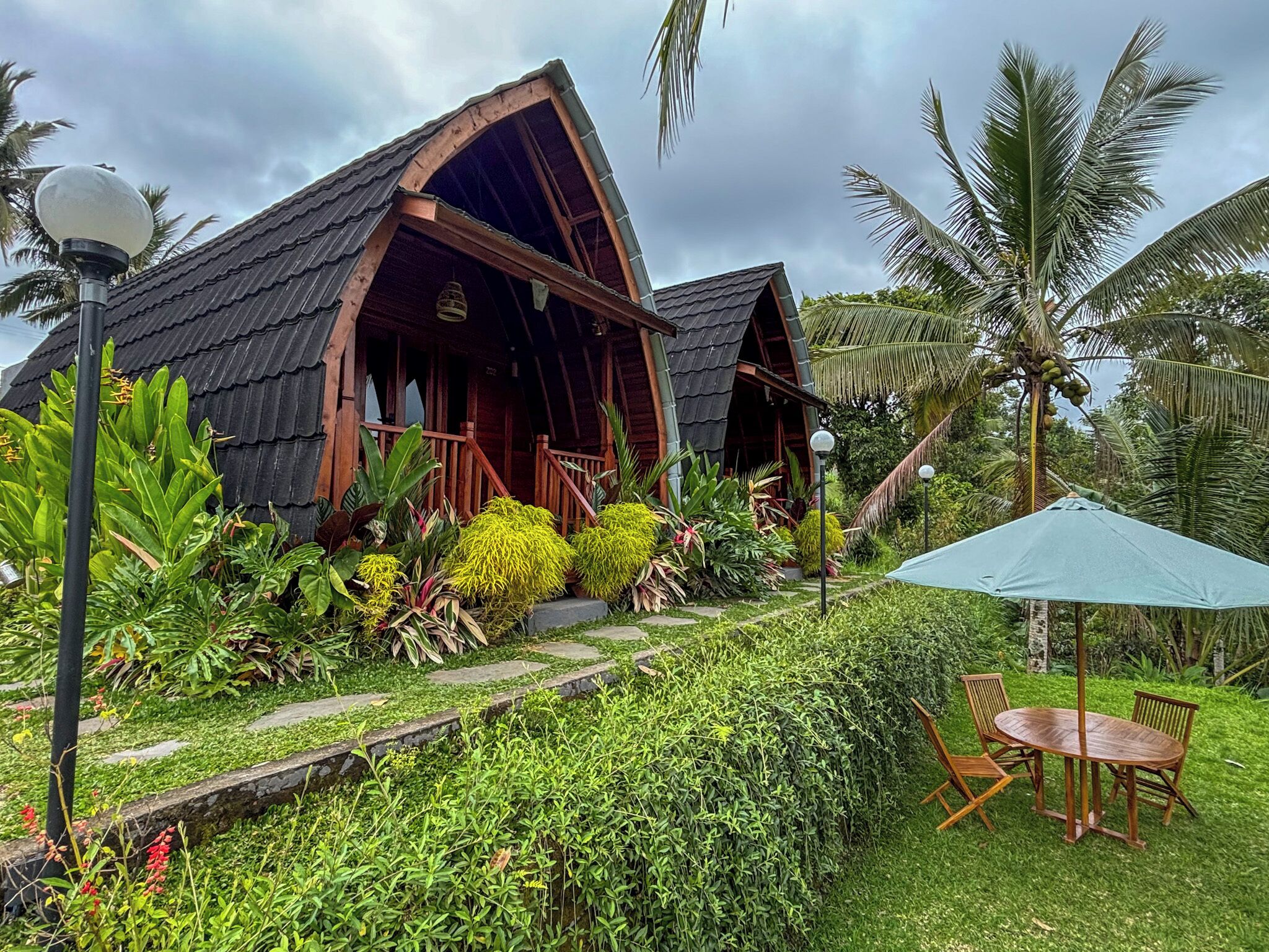 Deluxe Cottage, Garden View | Tempat makan luar