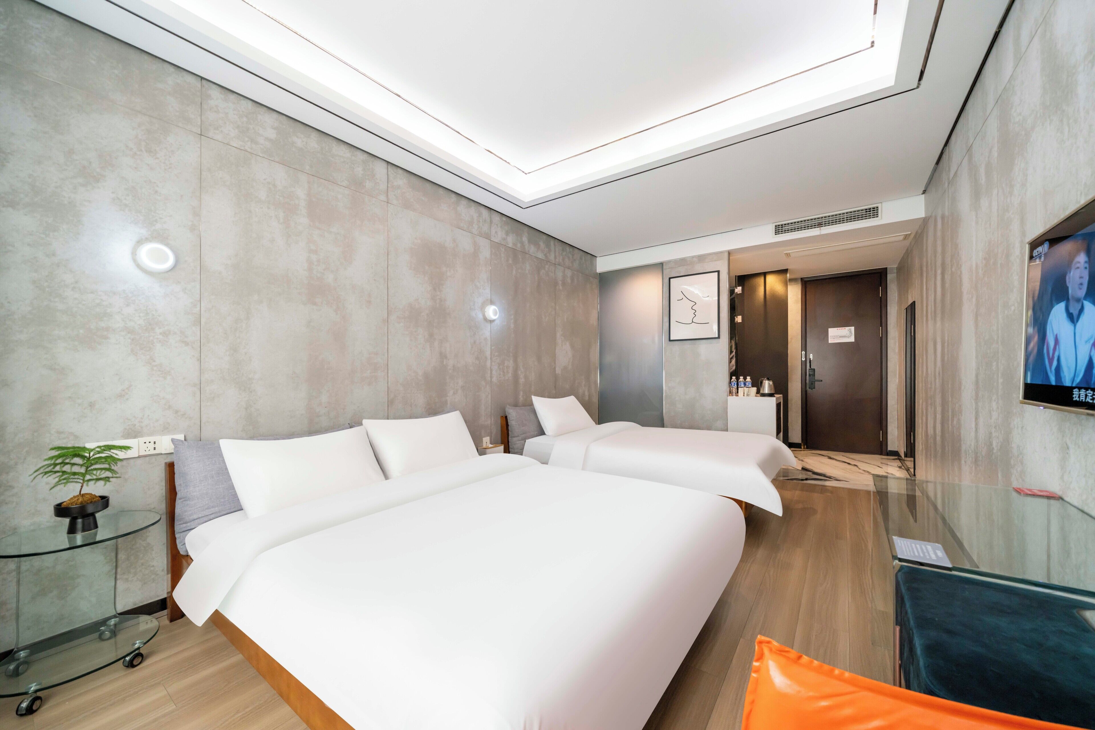 Familien-Zweibettzimmer, Stadtblick