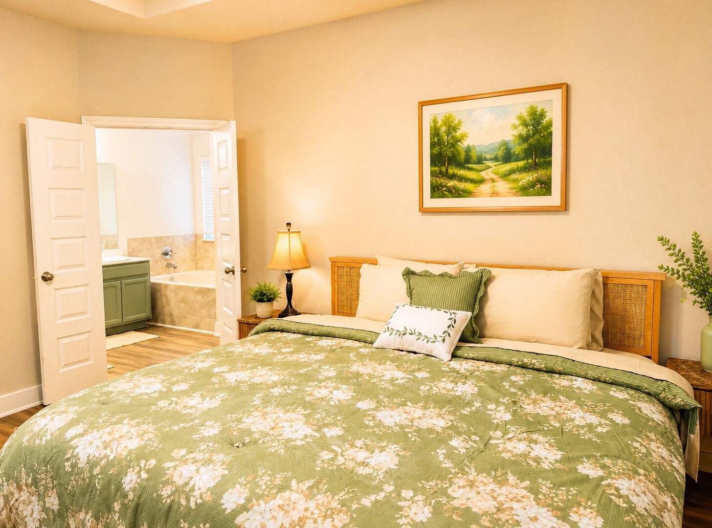 3 bedrooms, iron/ironing board, free WiFi, bed sheets