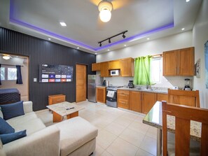 Apartment, 1 Bedroom | Interior - Casa de Compai Unit 8 AC, Wifi & Full Kitchen (Sosúa)
