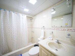 Apartment, 1 Bedroom, Patio | Bathroom - Garden Condos 9, Affordable APT in Sosua Downtown! (Sosúa)