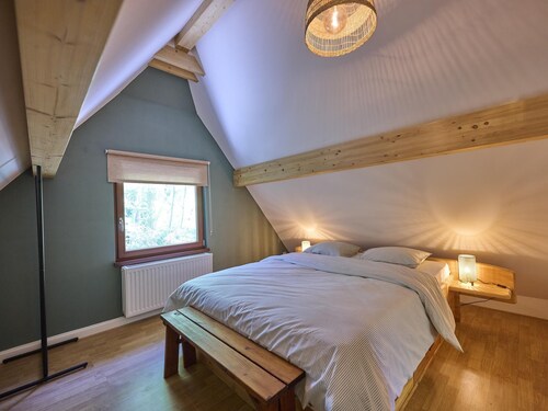 Magnifique maison dans un parc de vacances boisé