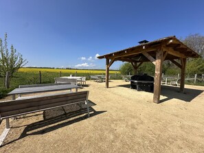 Opções para refeição ao ar livre