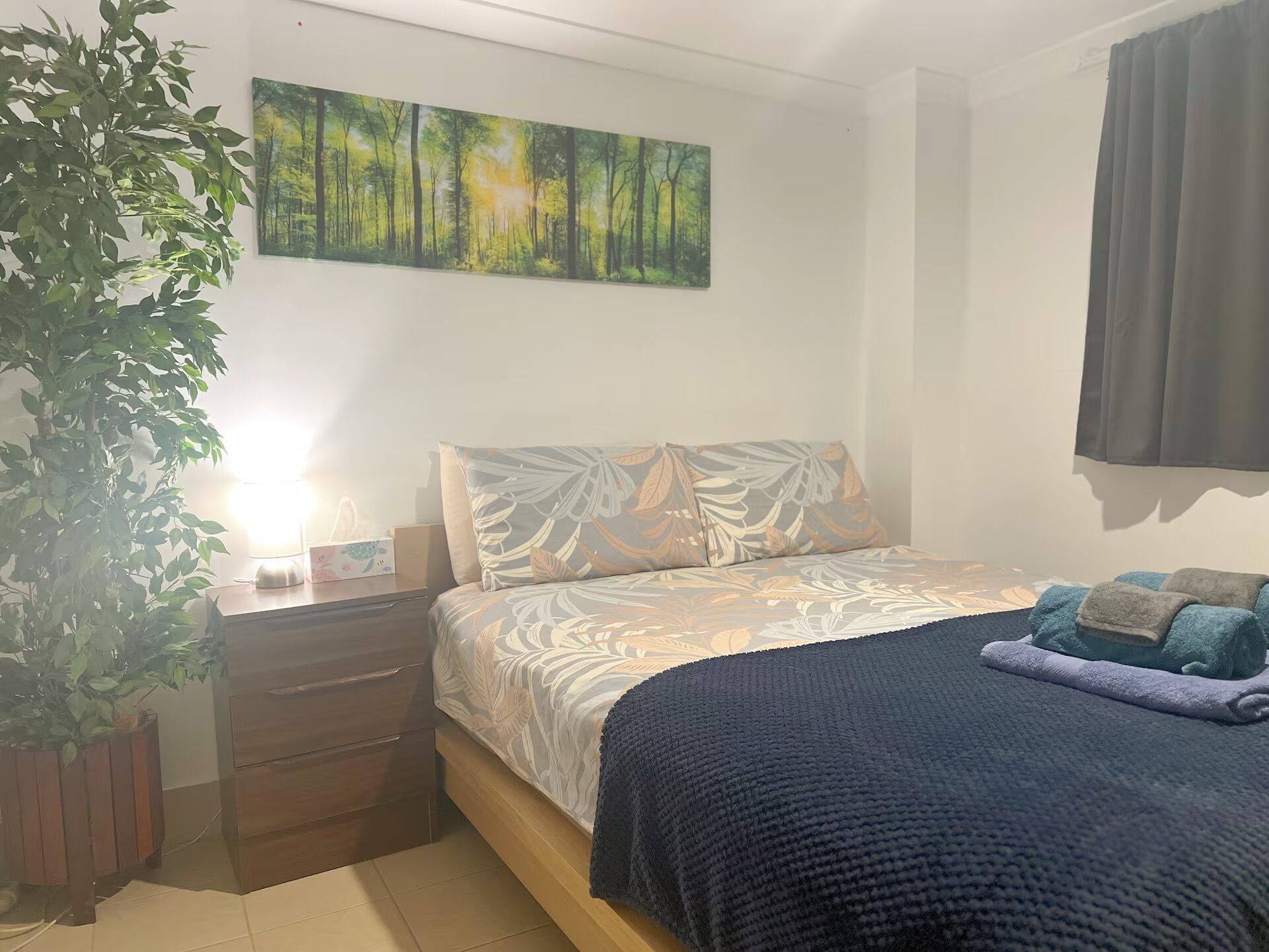 1 bedroom, iron/ironing board, free WiFi, bed sheets