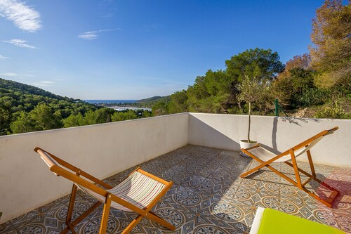 Ibiza Sea view cottage / 6 pax / salinas
