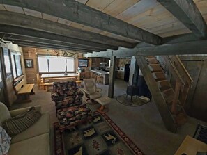 TV, fireplace - The Perfect Cozy Cabin of Elo Road! (McCall)