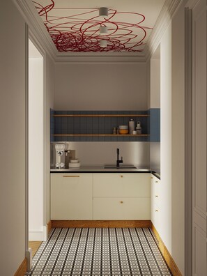 Appartement Deluxe, vue ville | Cuisine privée