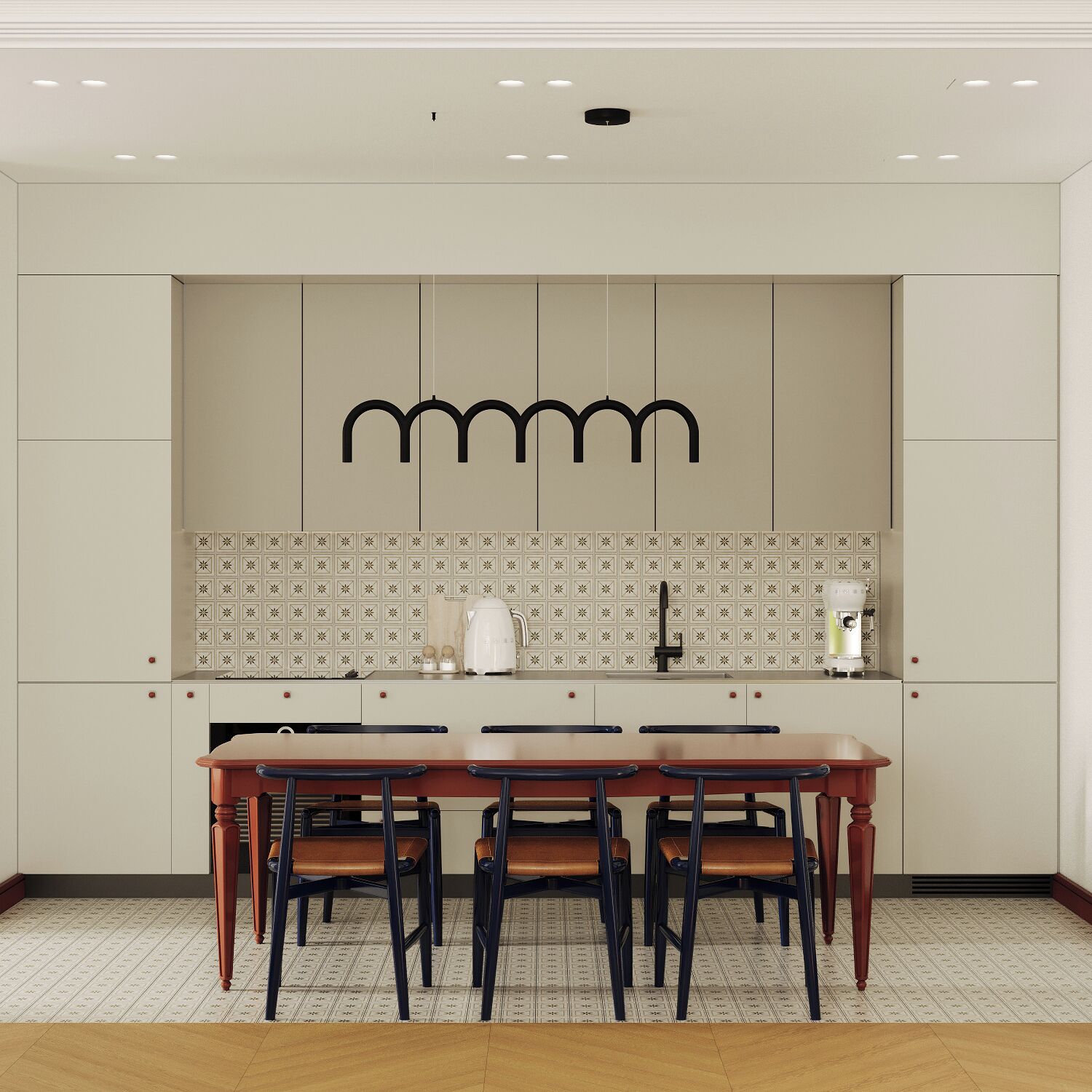 Signature 1BDR Apartment with Sauna | Dining