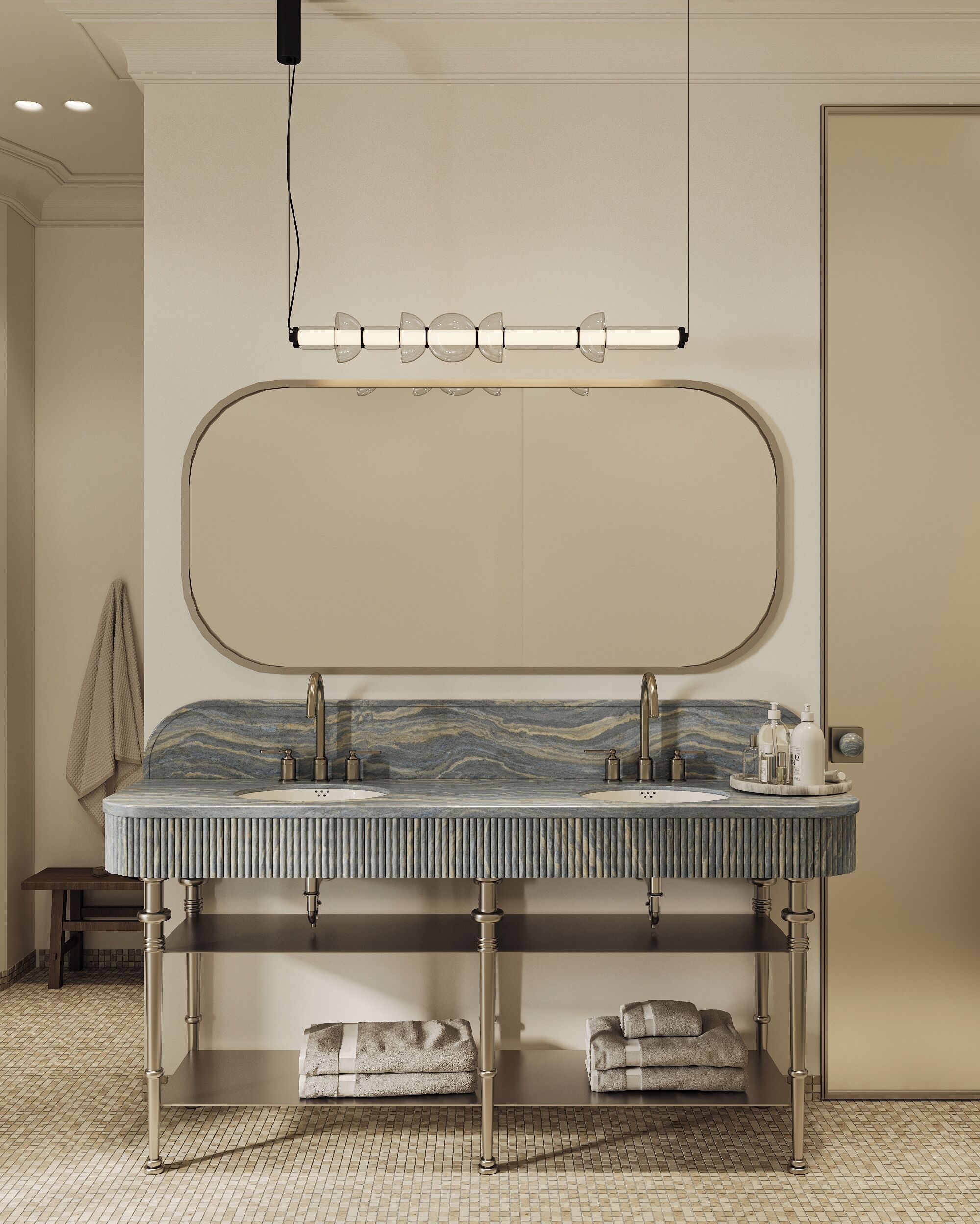 Signature 1BDR Apartment with Sauna | Bathroom