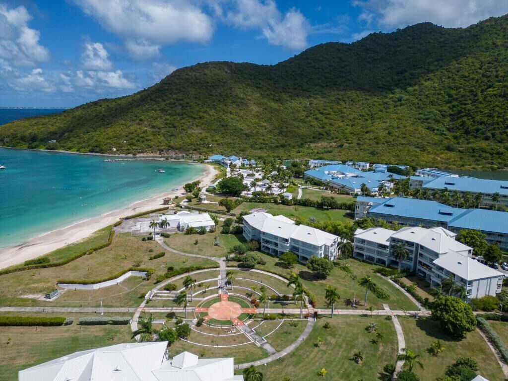 Picture your stay from above, steps from the sea.