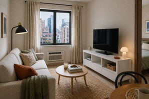 Classic Room | Living area - Rivergate Stays (Toronto)