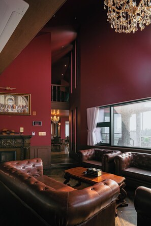 Premium House, Private Pool, Partial Ocean View | Lobby - Odd Size Paper (Jeju City)