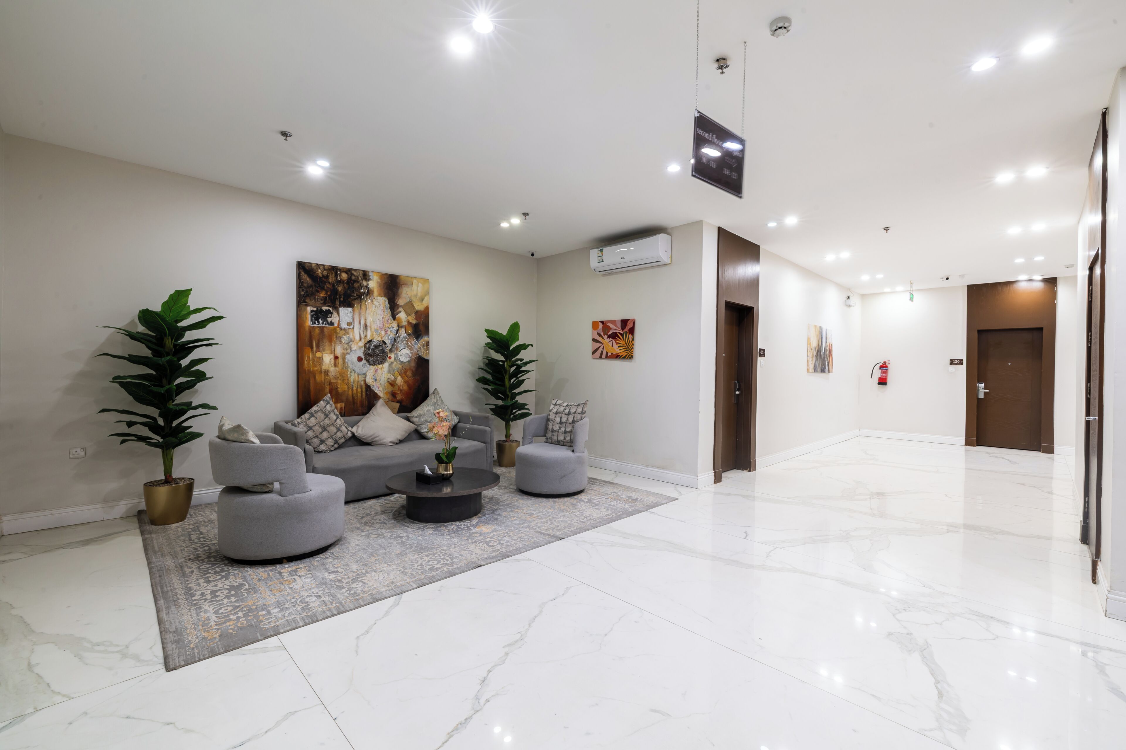 Zitruimte lobby