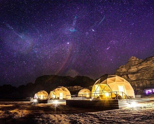 Retraite luxueuse dans un lodge à Wadi Rum avec entrée privée