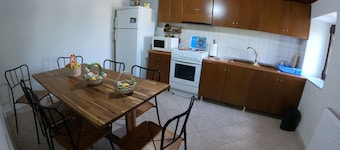 Authentic Mountain Village Home near Meteora- Fireplace, Views & Family Comfort