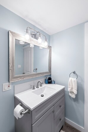 Bathroom - Shared Pool + Backyard Lounge | Charming Cottage | Steps to Waterfront Dining (Key West)