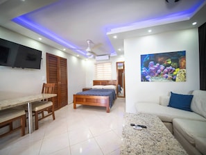 1 bedroom, iron/ironing board, Internet, bed sheets - Casa de Compai Studio 1 • AC, WiFi, Prime Location (Sosúa)