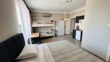 Classic-Vierbettzimmer, Strandblick