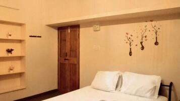 Premium bedding, free WiFi, bed sheets