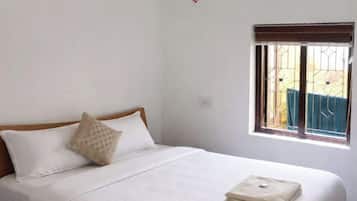 Premium bedding, free WiFi, bed sheets