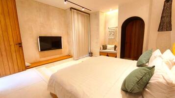 Basic Villa, 1 Bedroom, Pool View | Desk, free WiFi