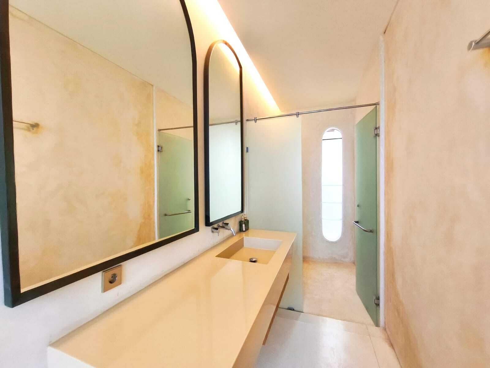 Basic Villa, 2 Bedrooms, Pool View | Bathroom | Shower, free toiletries, towels, soap